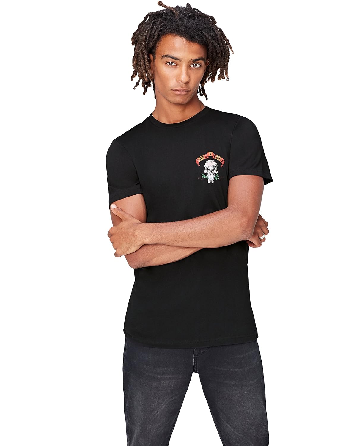 find t 恤男式 schwarz (black) s